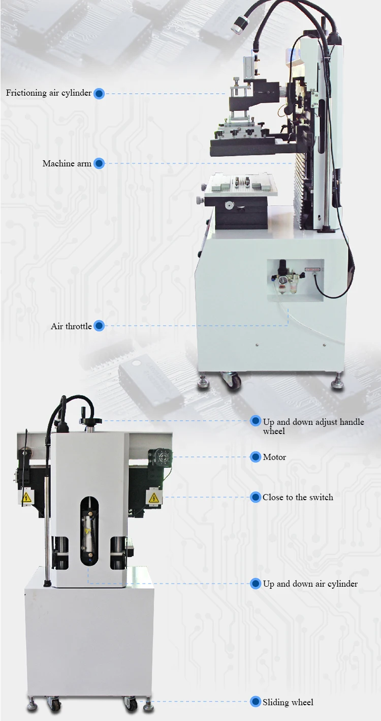 Полуавтоматические трафаретные принтеры SMT принтер для нанесения паяльной пасты или клея на печатные платы ZB-3250H высокоточная стальная печатная плата паста принтер машина