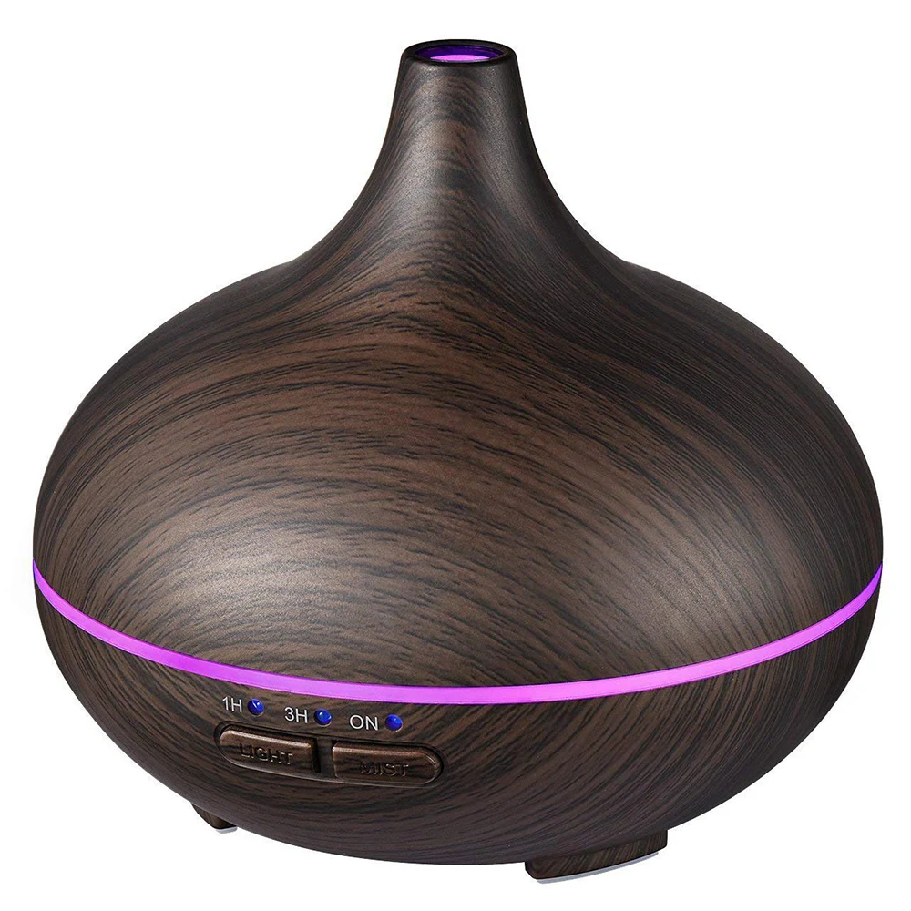 

Codace Essential Oil Diffuser, 150ml Mini Wood Grain Cool Mist Humidifier for Office Home Study Yoga Spa Baby