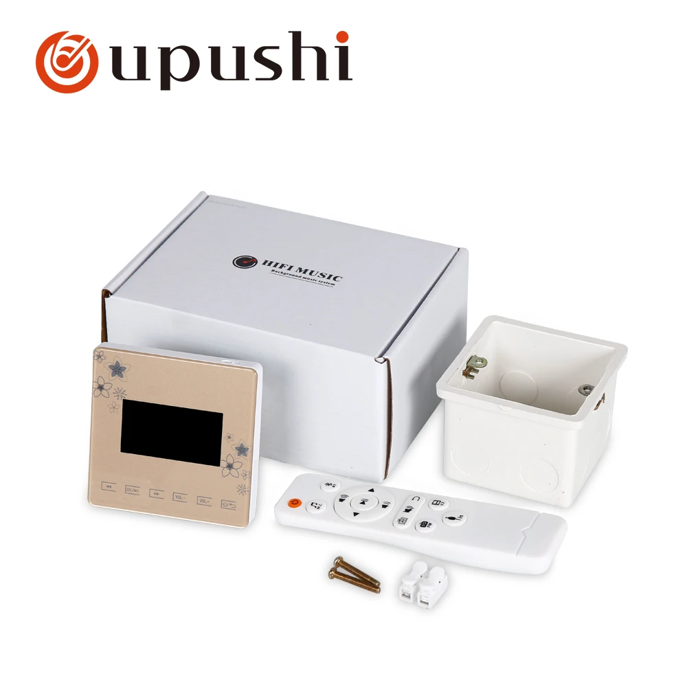 Настенный усилитель bluetooth oupushi сенсорная панель для умного дома цифровой