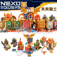 80 шт./партия SY1122 Nexus игрушки-Рыцари фигурки Clocy Jester Macy Axl Lance Education коллекция строительные блоки кирпичи игрушки подарки
