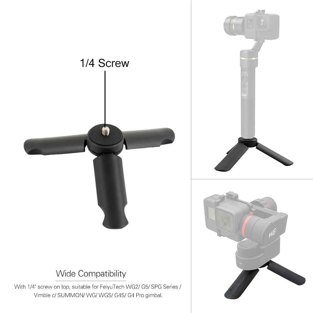 

Lightweight Portable Mini Tripod For Smartphone action camera Tablet Mount iPhone Samsung Zhiyun Smooth Q 4 DJI OSMO GOPRO Hero5