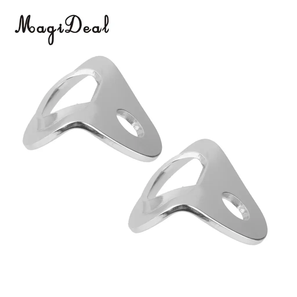 MagiDeal 2 Pcs 25KN Stainless Steel Rock Climbing Anchor Set Hanger Expansion Screw Piton Mountaineering Equipment Gear