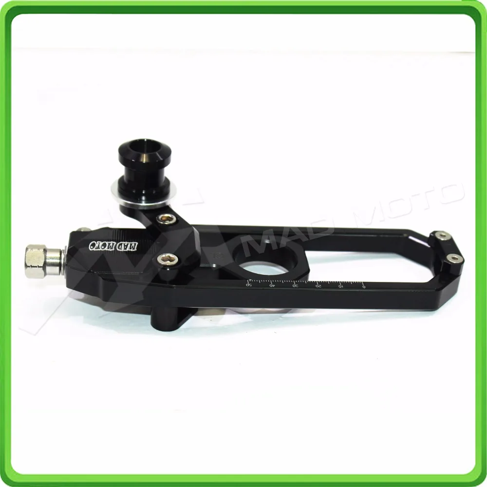 Motorcycle Chain Tensioner Adjuster with bobbin fit for BMW HP4 2012-2014,S1000R 2014-2017,S1000RR 2010-2017 Black (10)