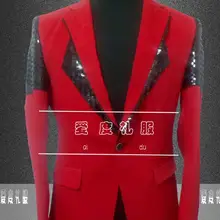 GD чжи-long костюм Для мужчин певцов Dazzle яркий Блейзер Костюмы мужской сцены Костюмы Show Костюм XS-3XL