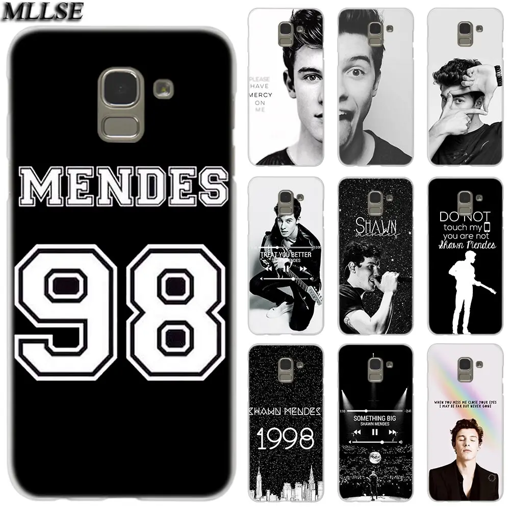 

MLLSE Shawn Mendes 98 Fashion Clear Case Cover for Samsung Galaxy J2 J4 CORE J3 J5 J7 2016 2017 EU J8 J6 2018 J4 Plus J7 Prime
