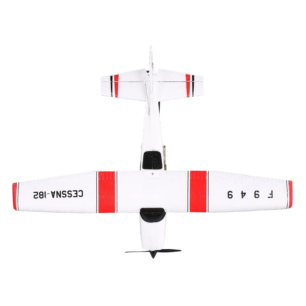 WLtoys F949 3 канала 2,4 ГГц Радиоуправляемый р/у самолет с неподвижным крылом RTF CESSNA-182 плоскости уличный Дрон игрушки для возраста 14+ детская