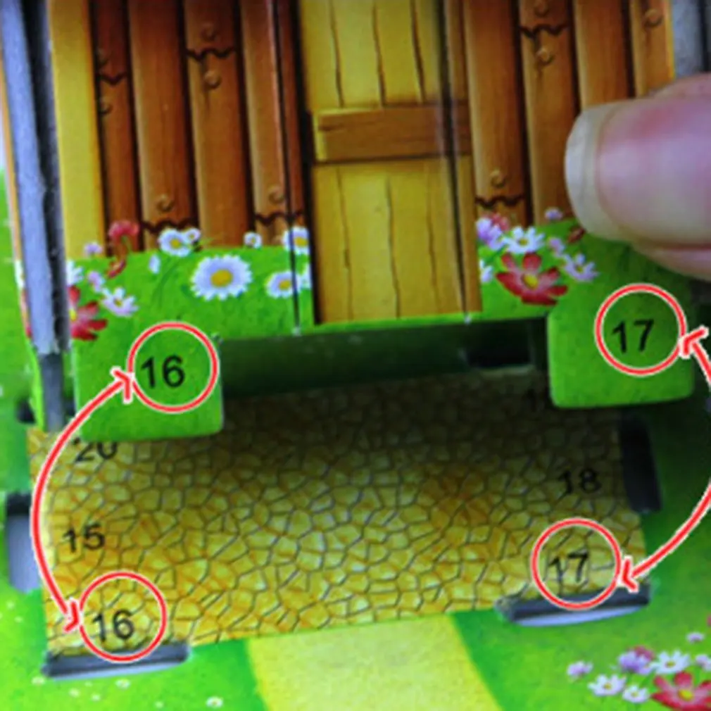 3D головоломка DIY модель игрушки Дети бумага для ручного творчества Строительные блоки Набор