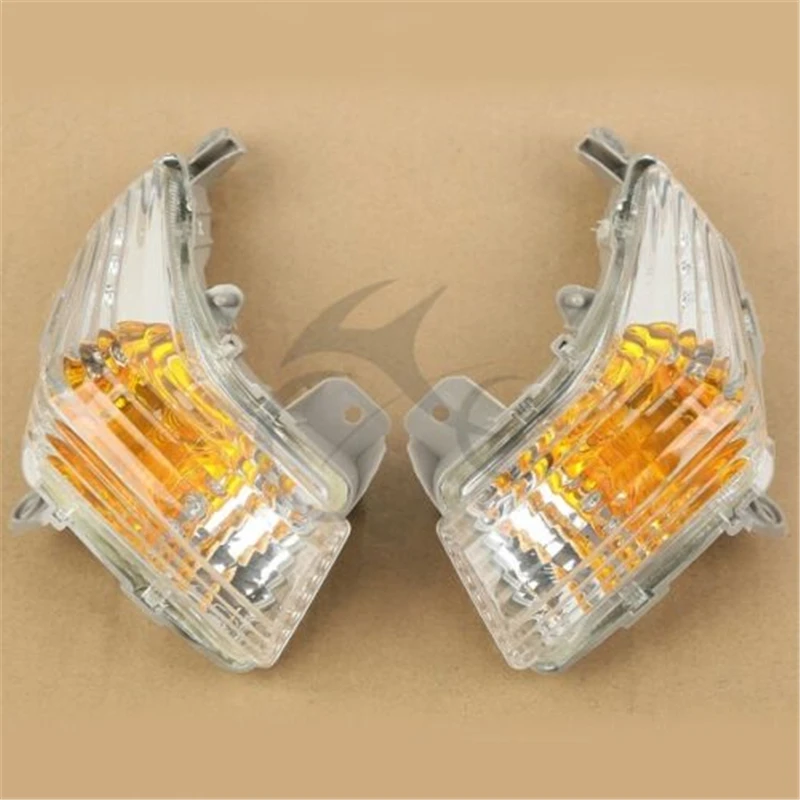 

Clear Front Turn Signals Indicator Blinker Lens For Suzuki GSR 400 600 2006-2012 Motorcycle