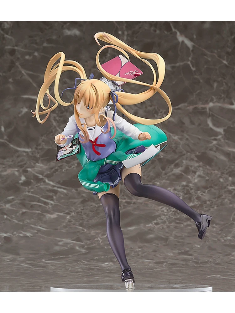 Японское аниме Saenai Heroine No Sodatekata Eriri Спенсер Sawamura Book Ver. Фигура из ПВХ Игрушечная