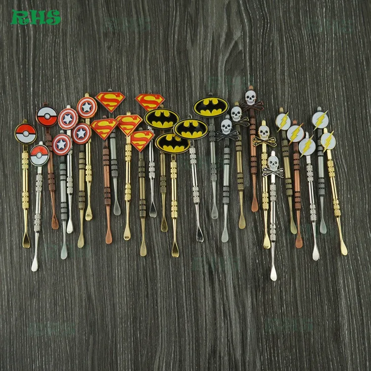 Ручка форме легко носить с собой воск Dabber Titanium ногтей dab инструмент нержавеющая