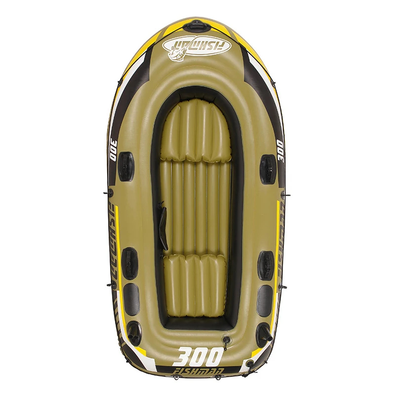 Intex Excursion 2-4-Person Inflatable Boat Set with Aluminum Oars and High Output Air Pump (Latest Model)