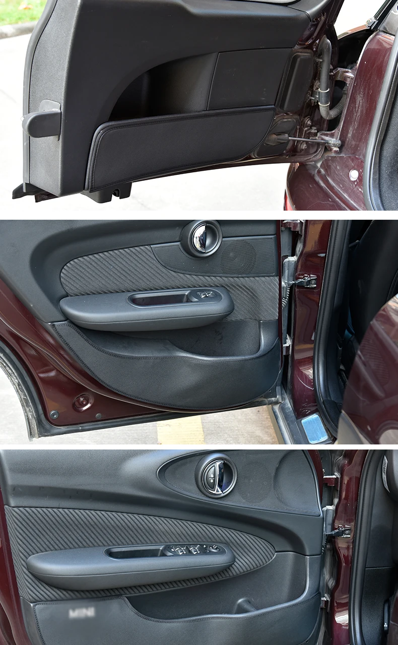 Автомобильный Дверной коврик против ударов, защитный коврик, интерьерные аксессуары для BMW MINI COOPER S F54 F55 F56 F60 CLUBMAN, автомобильный Стайлинг