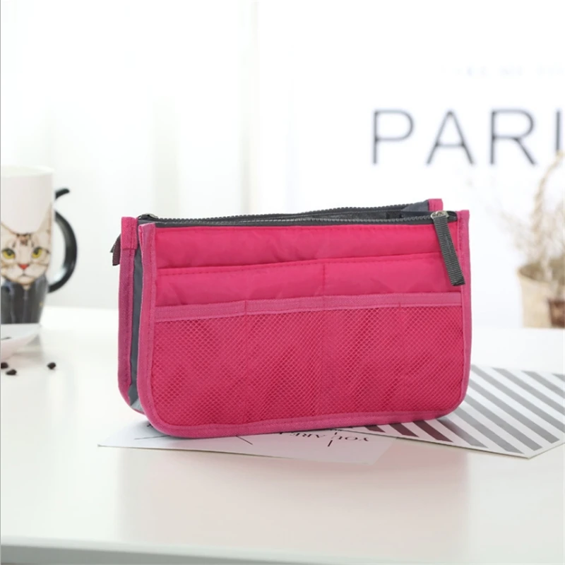 Women's Cosmetic Bag Travel Insert Organizer Toiletry Make Up Case Ladies Wash Storage Bag Portable Beauty Pouch Female Tote