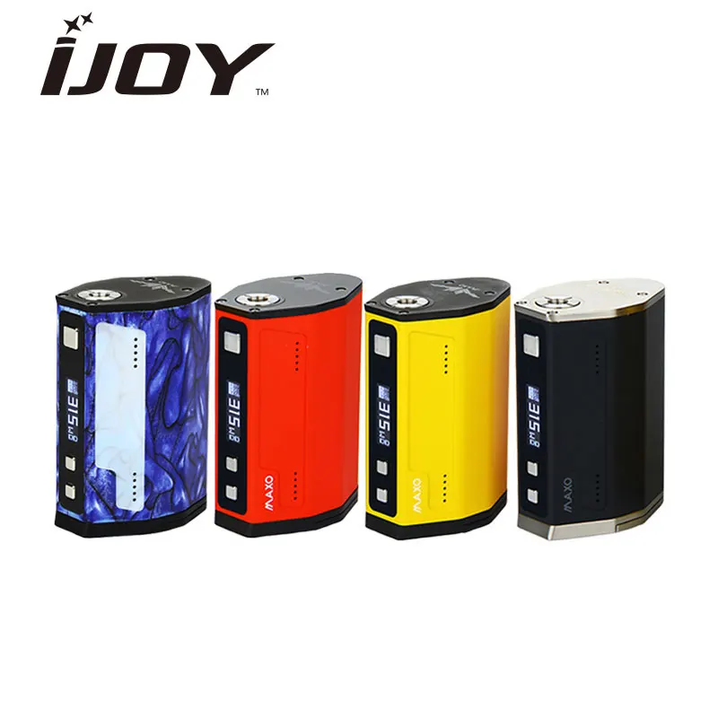 

Hot Original 315W IJOY MAXO QUAD TC BOX MOD Powered By 18650 Battery No Battery Firmware Upgradeable Vape Box Mod Vs MAXO Zenith