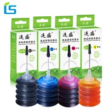 4 шт чернильные чернила для заправки картриджа универсальные Набор 30 мл чернильные чернила BK C M Y совместимы с hp для Canon для Brother для Epson для принтеров DELL