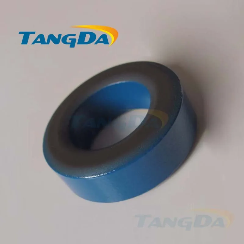 

Tangda Iron powder cores T130-1 OD*ID*HT 33.5*19.5*11.5 mm 20nH/N2 20uo Iron dust core Ferrite Toroid Core toroidal blue gray