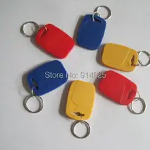 DWE cc rf 10 шт./партия смешанный цвет RFID Брелок 125 кГц TK4100 внутренний чип