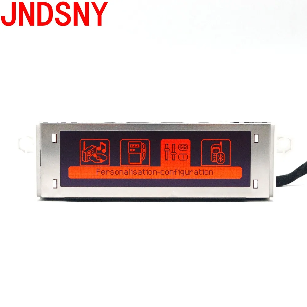 JNDSNY красный экран с поддержкой USB и Bluetooth монитор 12 контактный для Peugeot 307 207 408 citroen
