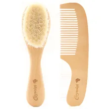 New Baby Safety Soft Hair Brush Set Infant Comb Grooming Shower Design Pack JRR035