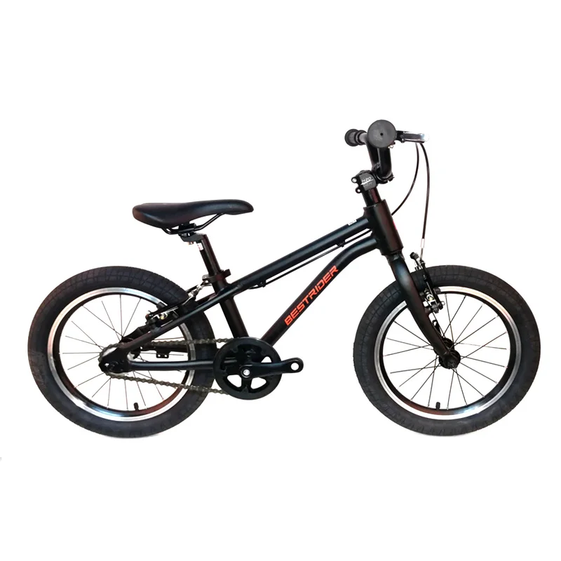 BESTRIDER 16-inch Aluminum Alloy High-end Children's Bicycle Single speed soil slope Ergonomic design Height 105/125 mm BESTRIDER 16-inch Aluminum Alloy High-end Children's Bicycle Single speed soil slope Ergonomic design Height 105/125 mm