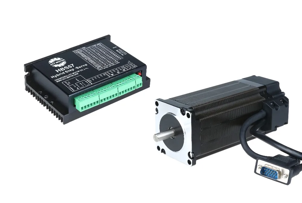 

ACT Motor 1PC NEMA 23 Closed-Loop Stepper motor 2.8N.M (400OZ) Shaft Diameter 8mm 23SSM2440-EC1000