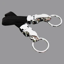Новое поступление мужской женский креативный кожаный сплав леопардовая голова Карманный Брелок