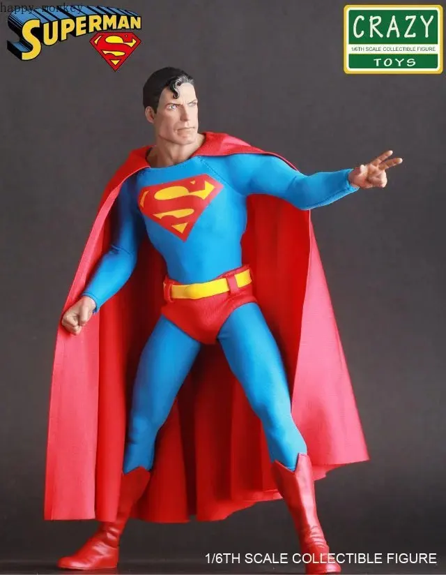 

Crazy Toys DC Superman Super Man Hero BJD Action Figure Collectible Toy