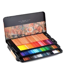 Marcos renoir lápis coloridos, lápis de cores profissionais para desenho com 24/36/48/72/100 para escritório da escola