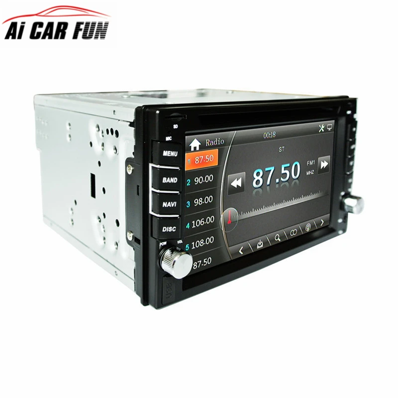 

Universal 2Din Car DVD Player GPS Navigation 6.2 inches Car Stereo Radio GPS Bluetooth USB/SD Player Car Radio Player