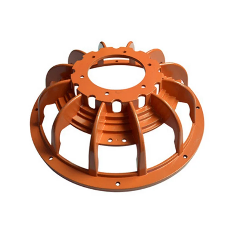 I Key Buy High-Quality Car Speaker Basket Subwoofer Accessories 15-Inch Aluminum Frame Orange