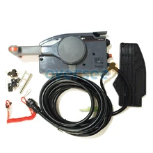 OVERSEE remote control box 703 48203 17 With 7 Pin Cable For Yamaha Outboard Remote Control
