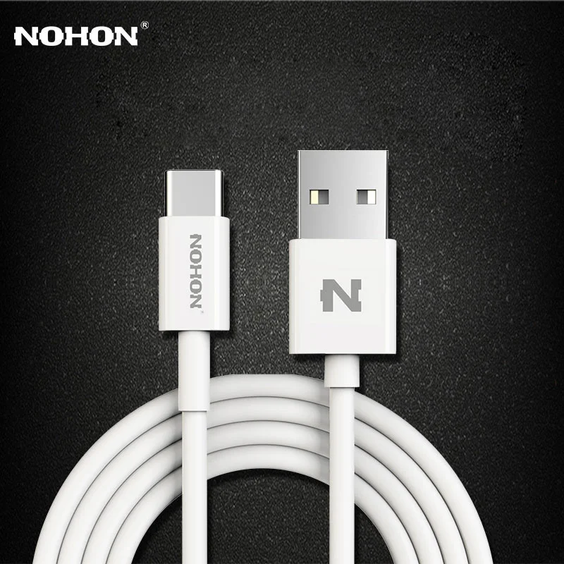 

Original NOHON USB Type-C Cable USB 2.0 Charger Data Sync Cable 4 Pin For Xiaomi 4C MacBook Nokia N1 OnePlus 2 Nexus 6P 5X ZUK