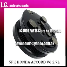 Абсолютно муфты компрессора кондиционера для автомобиля HONDA ACCORD V6 2.7L 38810P0GA01 1520996 10309581 415191 638592 77592 2041485