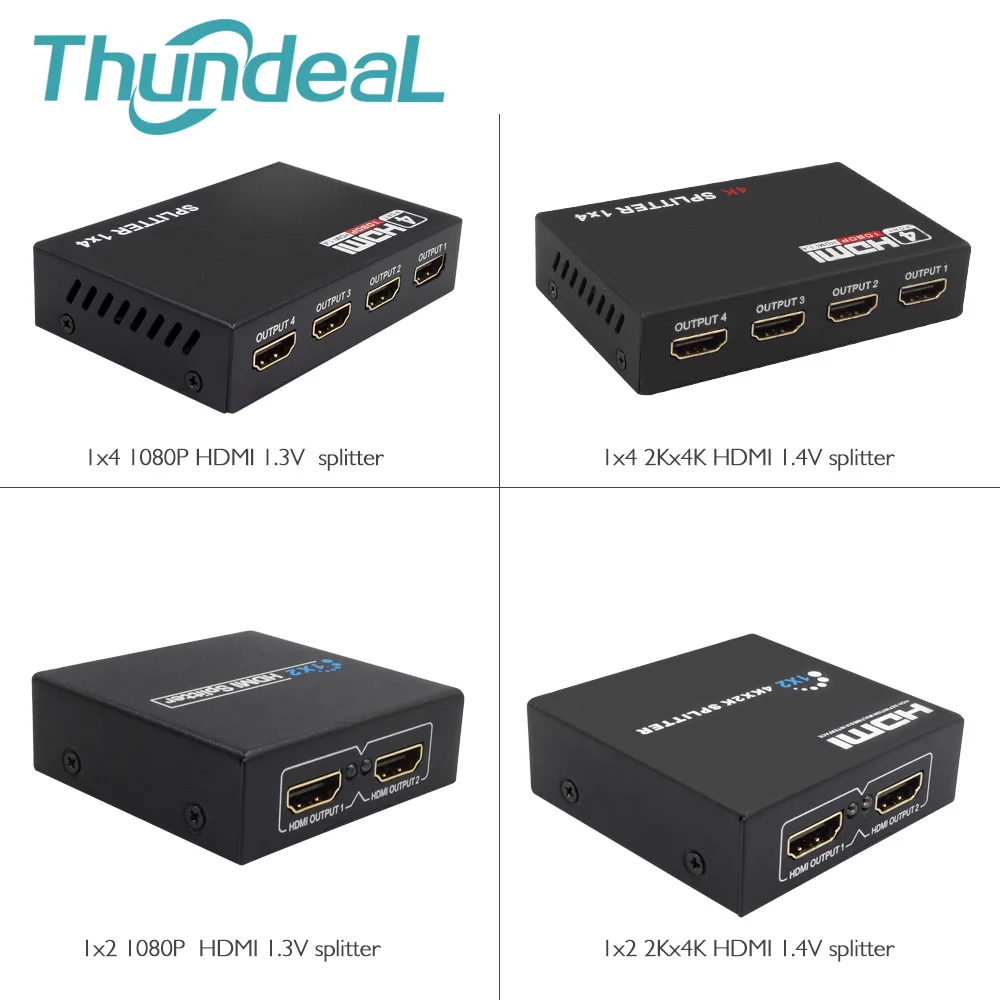 HDMI сплиттер Full HD 1080 P 2 к * 4 видео 1X2 1X4 1x8 1 в 2/4/8 выход двойной дисплей для проектора с