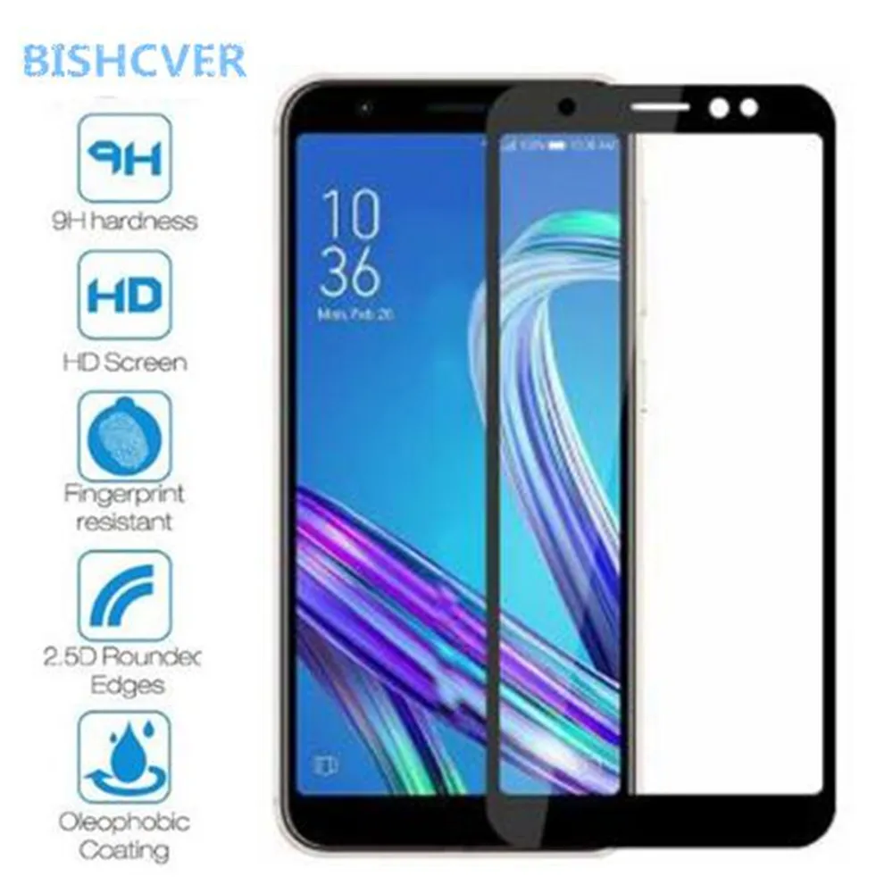 

2PCS Full Cover Screen Protector For Asus ZenFone Live L1 G552KL Tempered Glass For Asus G552KL Protective Glass Film