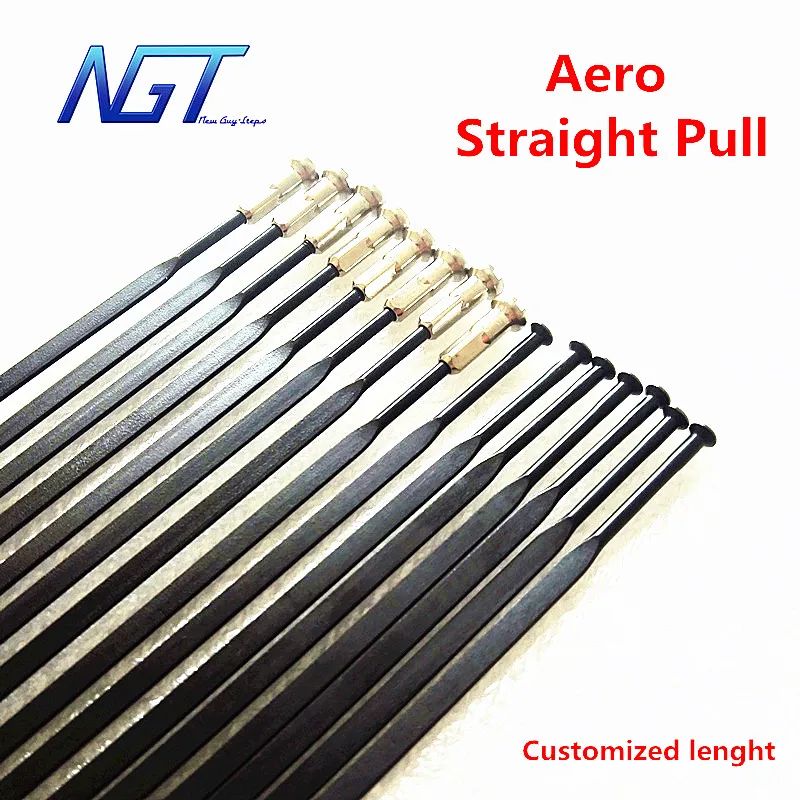 PSR Aero – rayons droits en acier inoxydable T302, 10 pièces/lot, 230 242 250 258 263 270 275 278 280 282 285 287 292 298mm