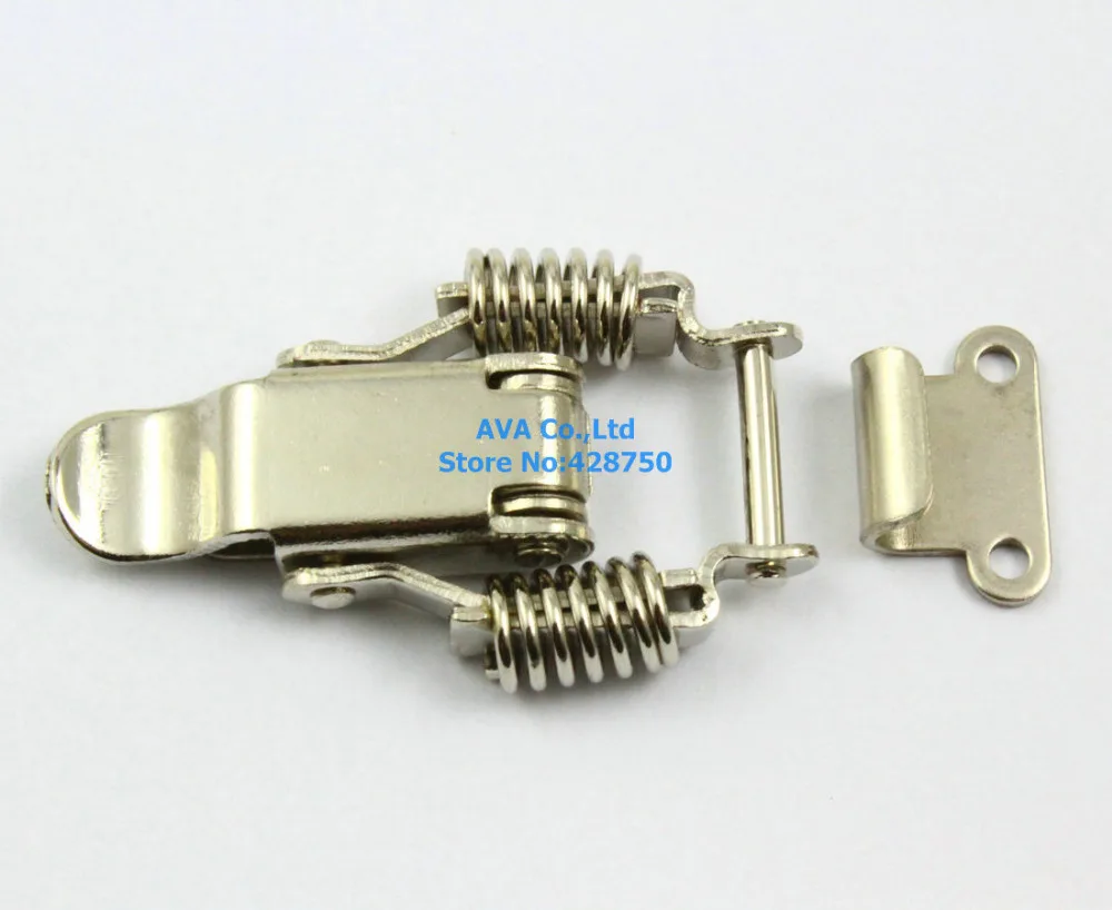 

4 Spring Toggle Latch Hasp For Cabinet Box Case 56mm