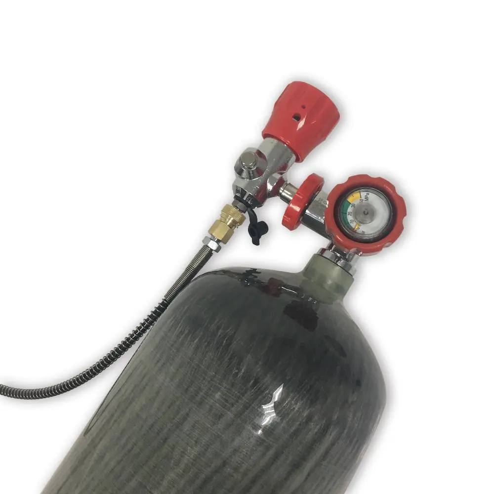 AC109101 HPA 9L Paintball Air Tank 4500Psi Cylinder Paintball Tank Airforce Pcp Rifle With Valve And Filling Station Acecare