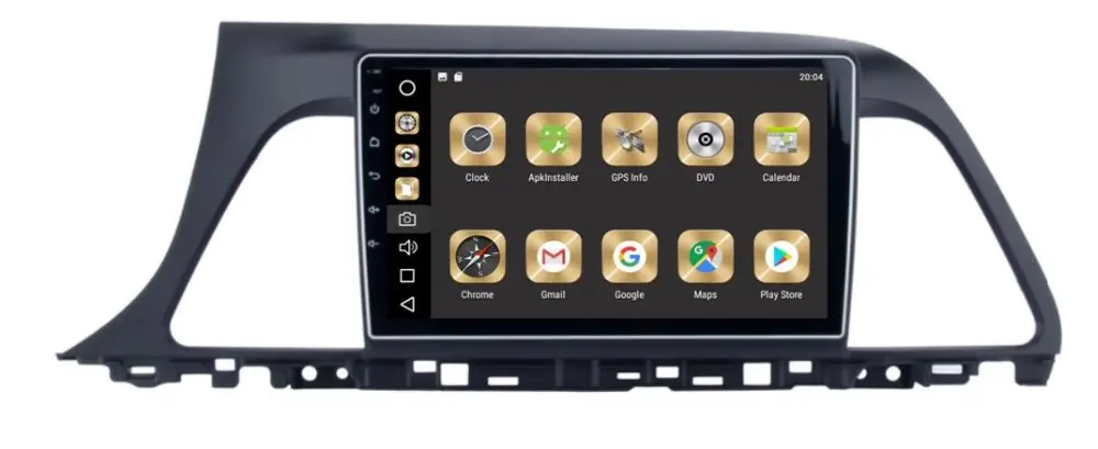 Автомобильная аудиосистема Carplay 9 дюймов Android 0 для Hyundai Sonata 2015 2016 головное