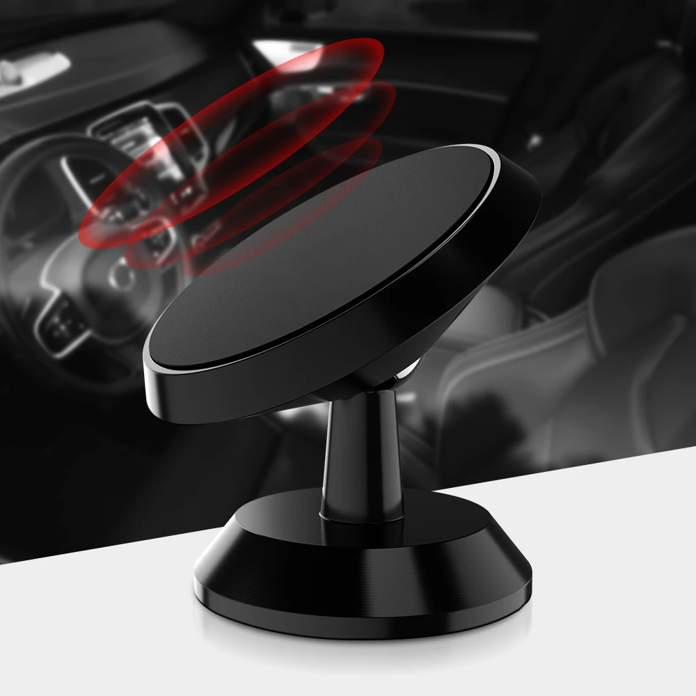 Смартфон Автомобильный держатель для телефона Магнитная 360 градусов GPS подставка