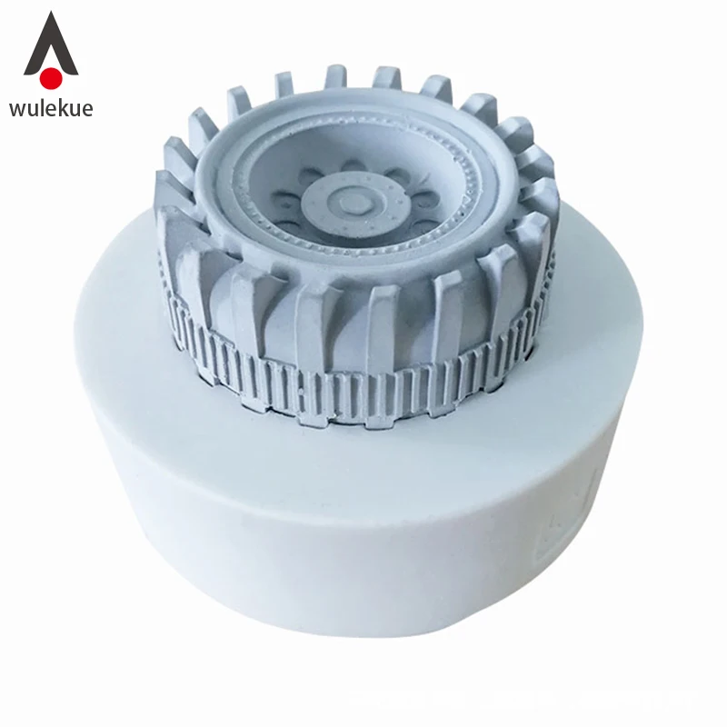 

WULEKUE 1Pcs 3D Silicone Cake Mold Tire Shape Fondant Molds For Chocolate Cookies Dessert Mould Creative Kitchen Dessert Tools