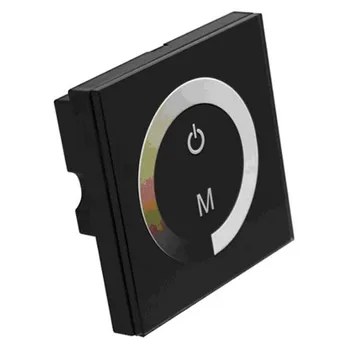 

LED Strip Light Lamp Newest Home Wall-mounted Glass Touch Panel Brightness Controller Dimmer Wall Switch