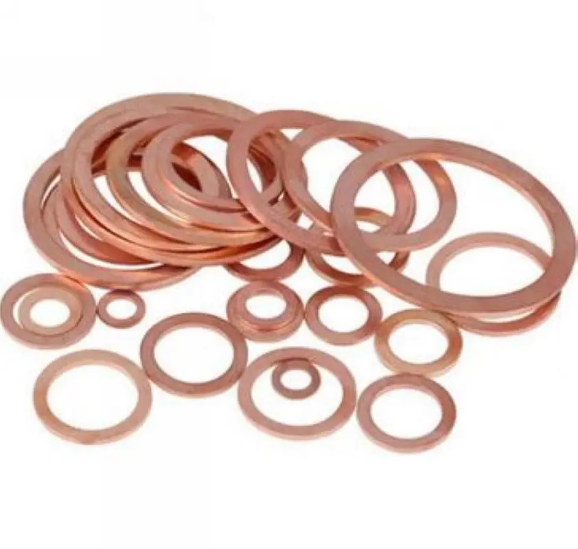 50pcs Copper Rings Sealing Rings 10x14x1mm M10in Washers from Home