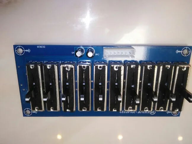 Плата эквалайзера Sstage Stereo Ten Band 10 каналов 2 канала регулировка звука Фронтальная