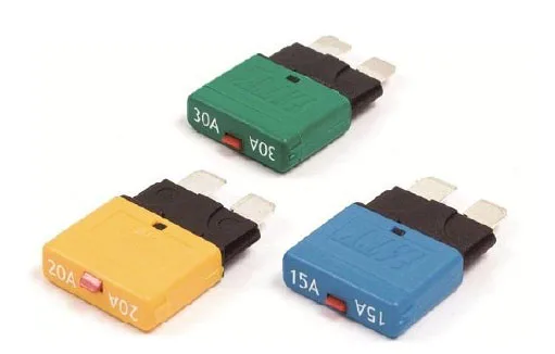 

Manual Reset Type (Type III) Blade Fuse 28V