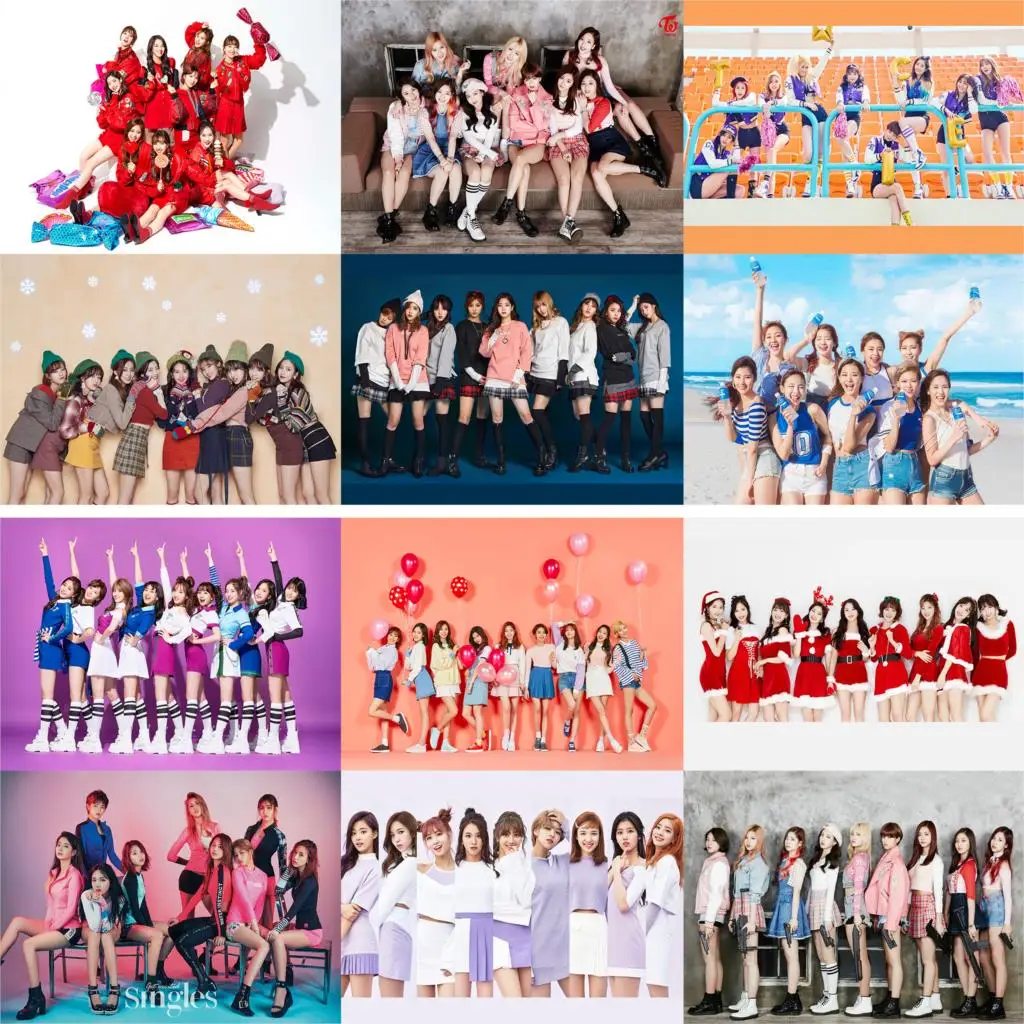 Двойные постеры K pop настенные Стикеры глянцевая бумага печать высокое