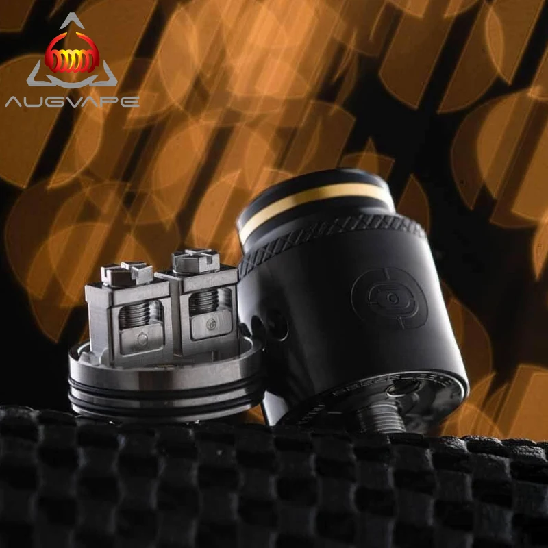 

Augvape OCCULA RDA Tank 24mm 5ml Secured via Big M3 Scews Single Dual Coil Airflow 10mm Drip Tip Electronic Cigarette Atomizer