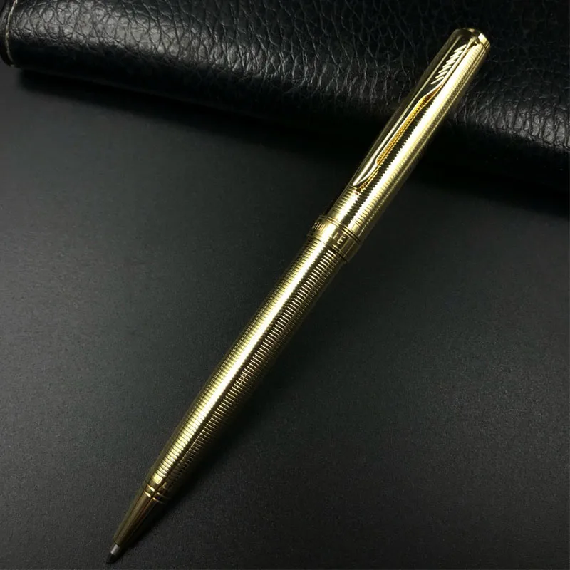Шариковая ручка для школы металлическая шариковая Канцелярия: ручка с подписью сменная средняя 0,5 мм ручка для письма