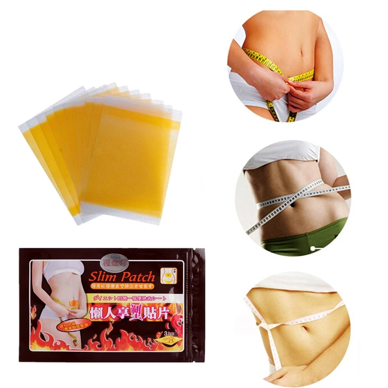 

10Pcs/bag body cream 3 days Detoxification Weight Reducing Navel Stickers Slimming Patch Slimming Gel Belly Burn Fat Weight Loss