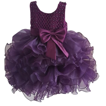 Purple Wedding And Birthday Party Dress For Baby Boy